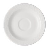 JF610 Churchill Viana White Saucer - 128mm (Pack 12) (Direct)