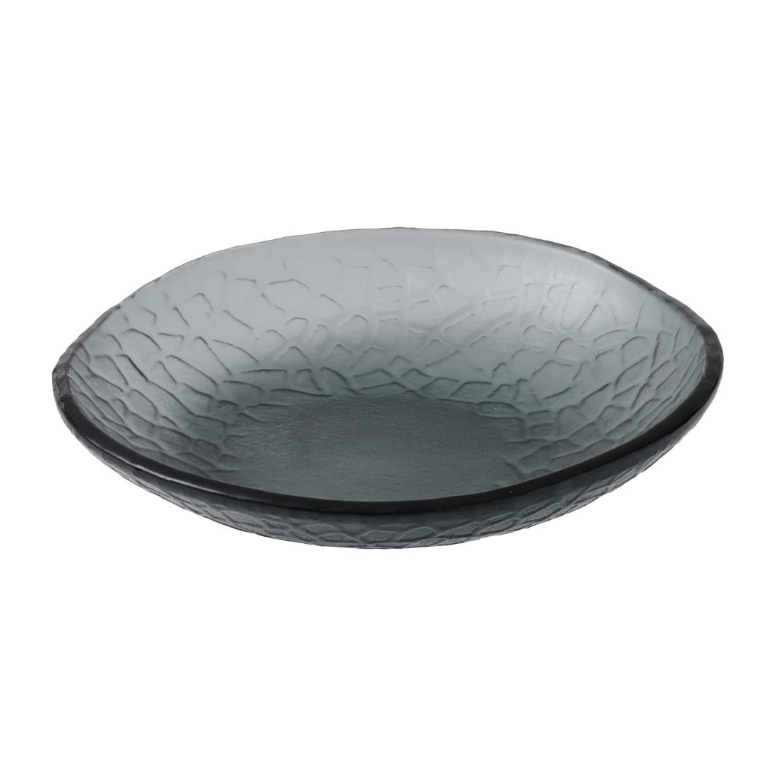 JF627 Churchill Viana Dusk Organic Glass Bowl - 170mm (Pack 6) (Direct)