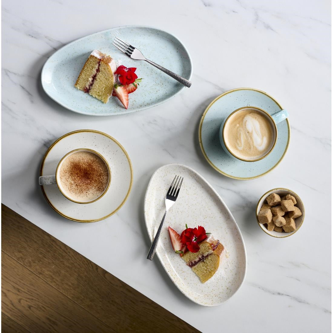 JF640 Churchill Barley White Natural Organic Deep Bowl - 250mm (Pack 6) (Direct)