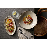 JF640 Churchill Barley White Natural Organic Deep Bowl - 250mm (Pack 6) (Direct)