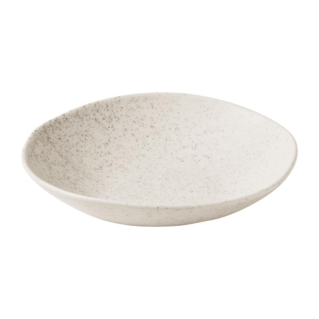 JF642 Churchill Barley White Natural Organic Coupe Bowl - 250mm (Pack 6) (Direct)