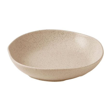 JF659 Churchill Nutmeg Cream Natural Organic Deep Bowl - 215mm (Pack 6) (Direct)