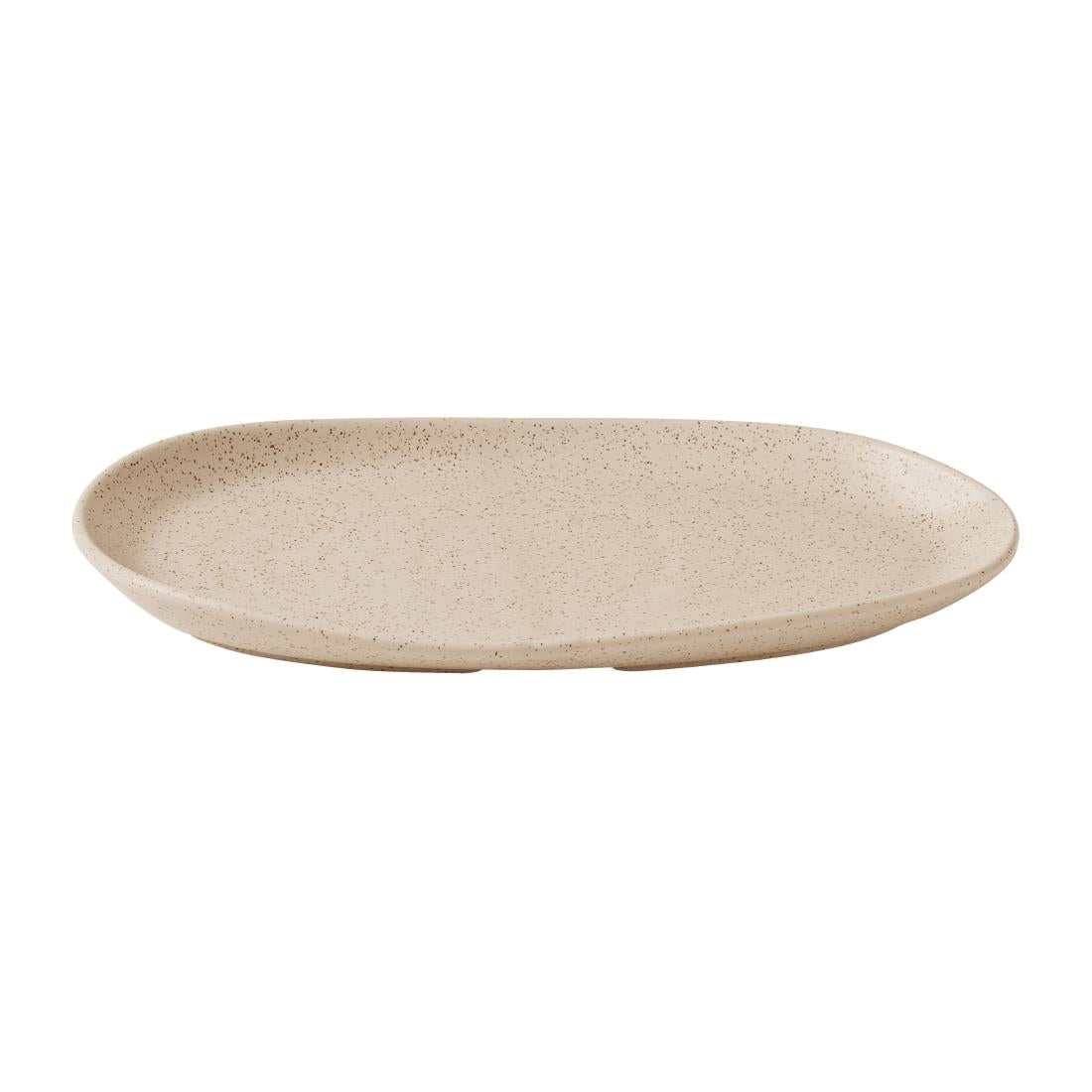 JF663 Churchill Nutmeg Cream Natural Organic Platter - 260x150mm (Pack 6) (Direct)