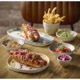 JF664 Churchill Black Snack Bowl - 130mm (Pack 12) (Direct)