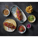 JF664 Churchill Black Snack Bowl - 130mm (Pack 12) (Direct)