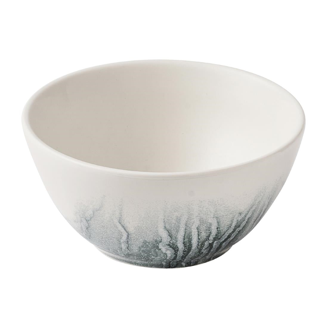 JF664 Churchill Black Snack Bowl - 130mm (Pack 12) (Direct)