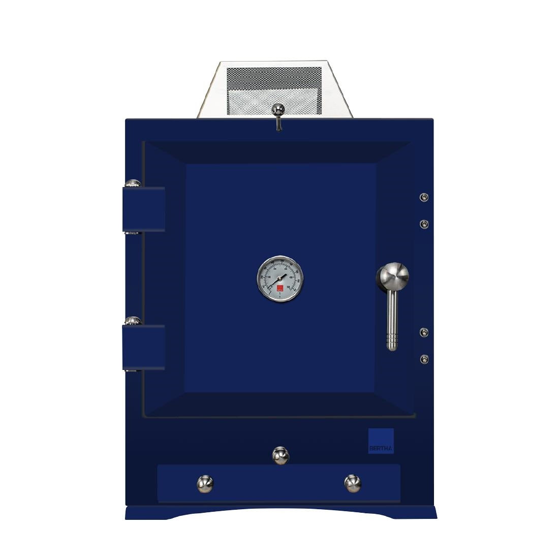 JF736 Bertha Original Table Top Charcoal Oven - Dark Blue (Direct)
