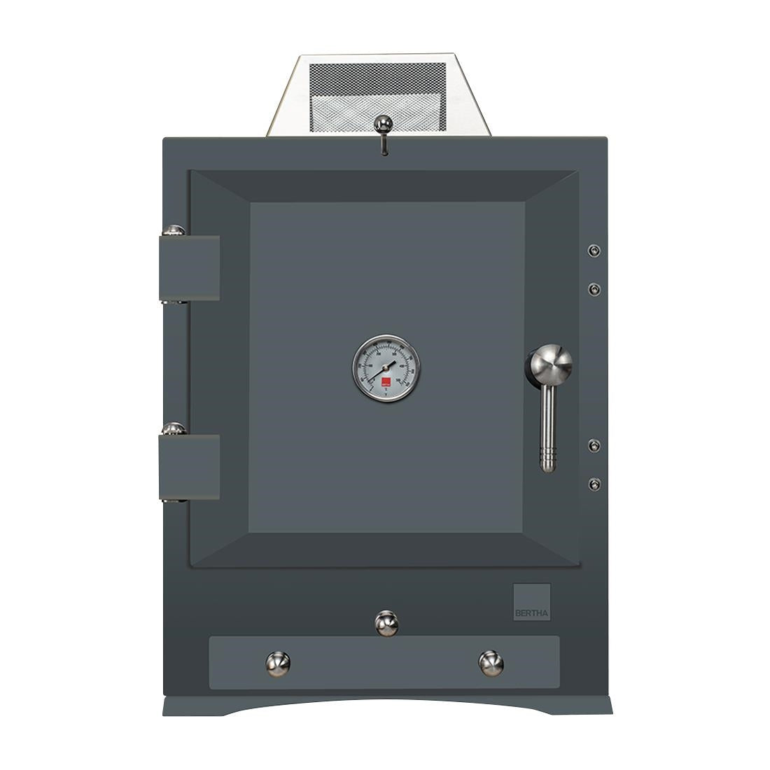 JF737 Bertha Original Table Top Charcoal Oven - Slate (Direct)