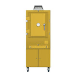 JF744 Bertha Original Charcoal Oven- Yellow (Direct) - JD Catering Equipments Ltd