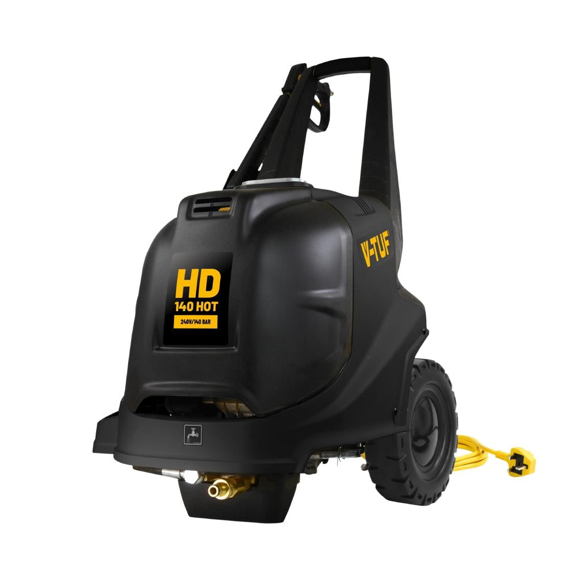 JF779 V-Tuf Hd140Hot 240V Hot Water 2000Psi, 140Bar, 8L/Min Pressure Washer (Direct)