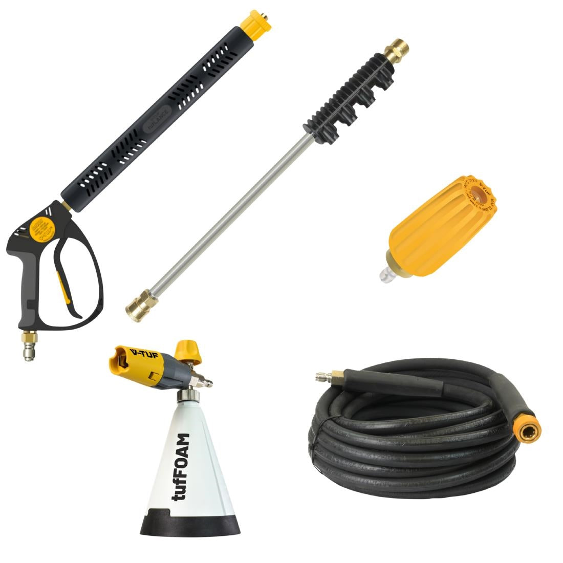 JF779 V-Tuf Hd140Hot 240V Hot Water 2000Psi, 140Bar, 8L/Min Pressure Washer (Direct)