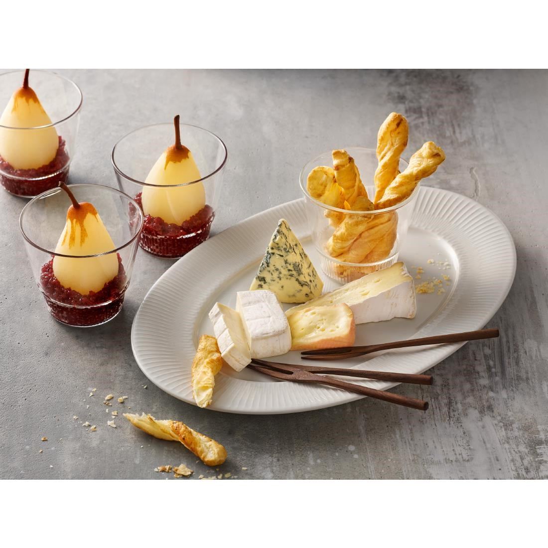 JF868 Vibes Rimmed Plate - 310mm (Pack 6)