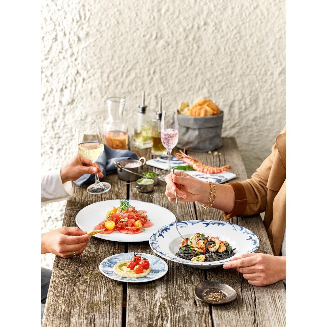 JF889 Maritime Ocean Breeze Rectangular Plate - 300x110mm (Pack 12)