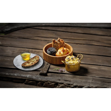 JF898 Cesto Rectangular Lid/Plate Marble - 210x110mm