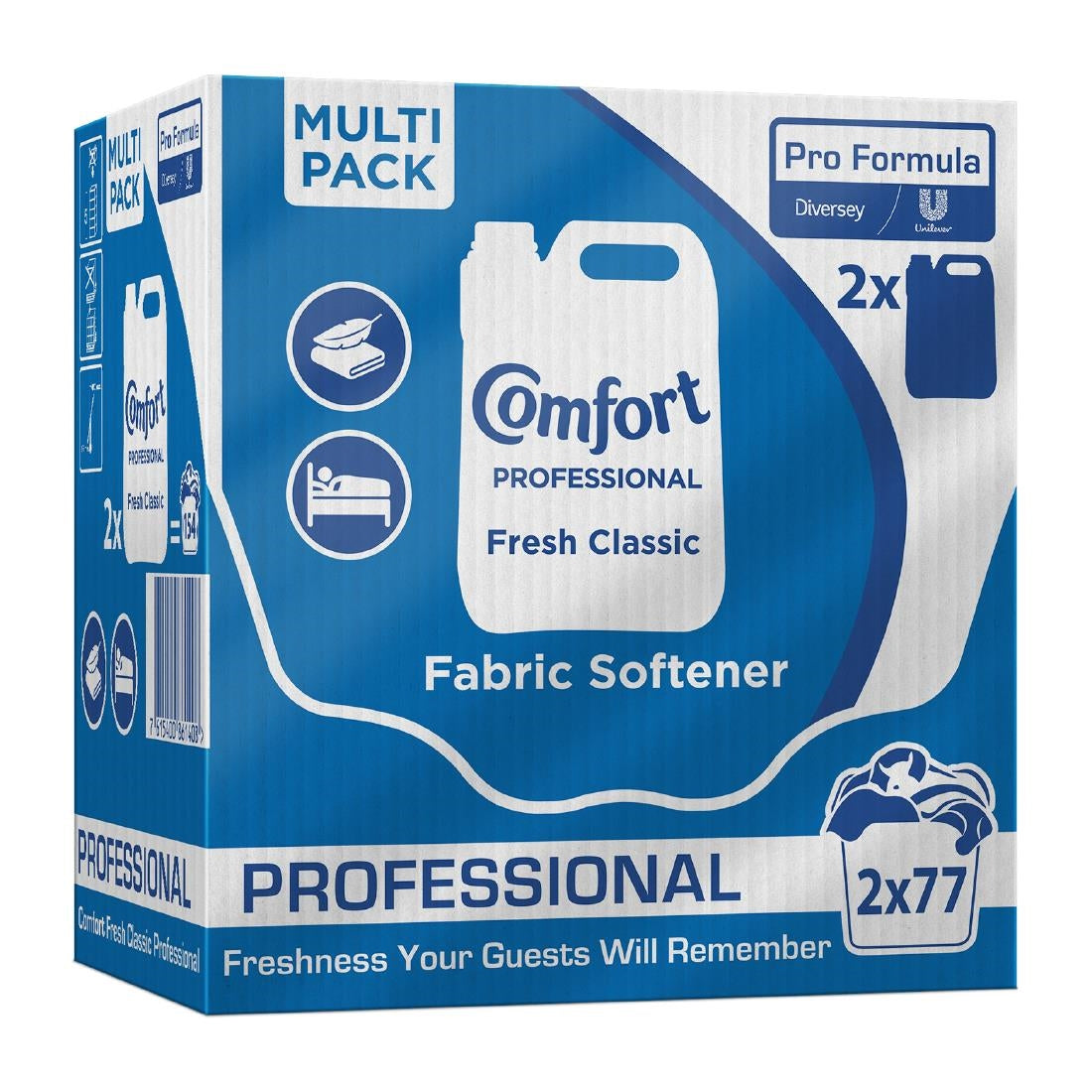 JF945 Comfort Pro-Formula Fabric Softener Fresh - 4.8Ltr (Pack 2)