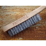 JF947 Faithfull Heavy Duty Wire Grill Brush 4 Row