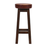 JF960 Wessex High Stool Dark Walnut with Bison Espresso Seat (Pack 2) (Direct)