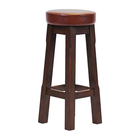 JF960 Wessex High Stool Dark Walnut with Bison Espresso Seat (Pack 2) (Direct)
