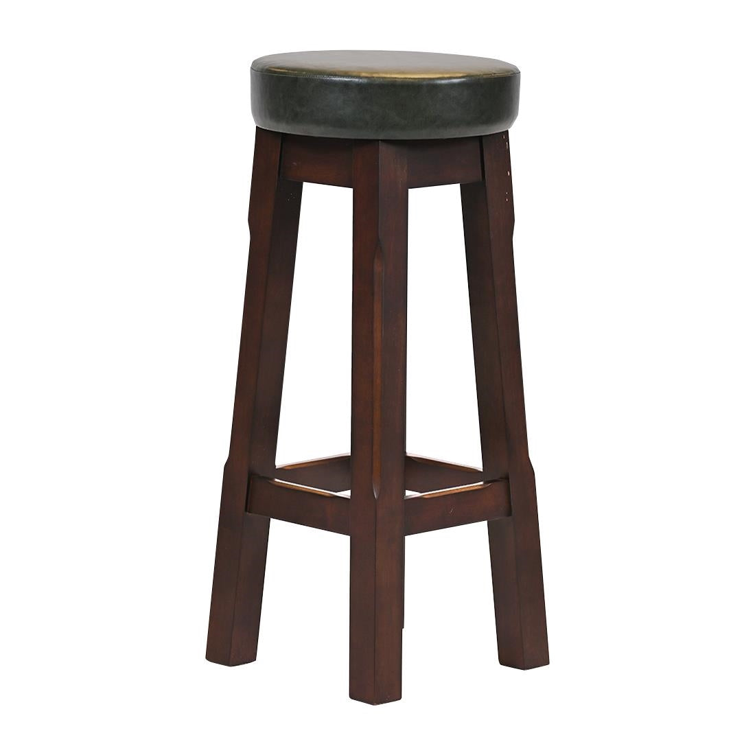 JF963 Wessex High Stool Dark Walnut with Bison Cedar Seat (Pack 2) (Direct)