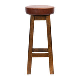 JF965 Wessex High Stool Vintage with Bison Espresso Seat (Pack 2) (Direct)
