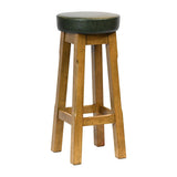 JF973 Wessex High Stool Weathered Oak with Bison Cedar Seat (Pack 2) (Direct)