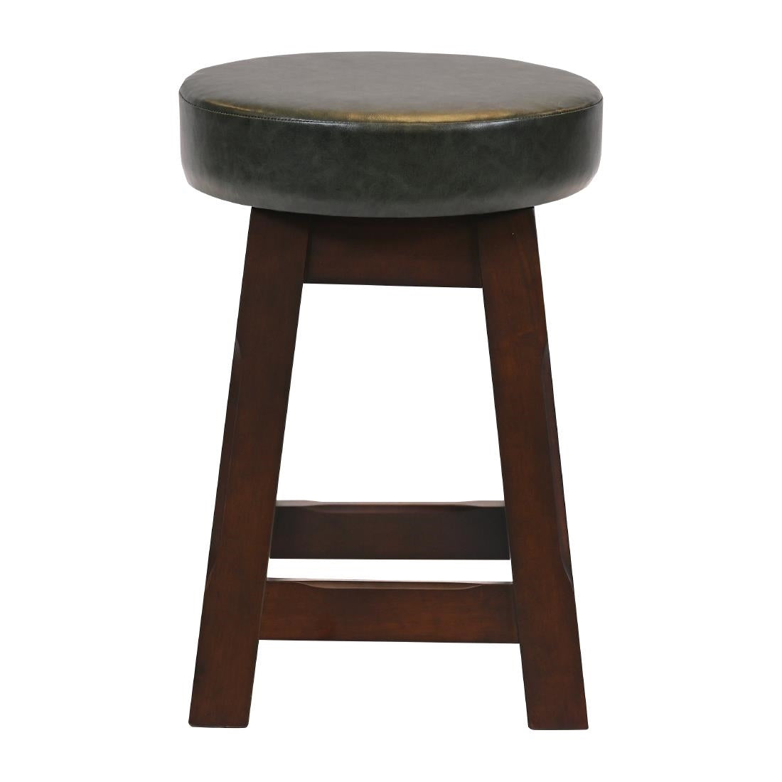 JF978 Wessex Low Stool Dark Walnut with Bison Cedar Seat (Pack 2) (Direct)