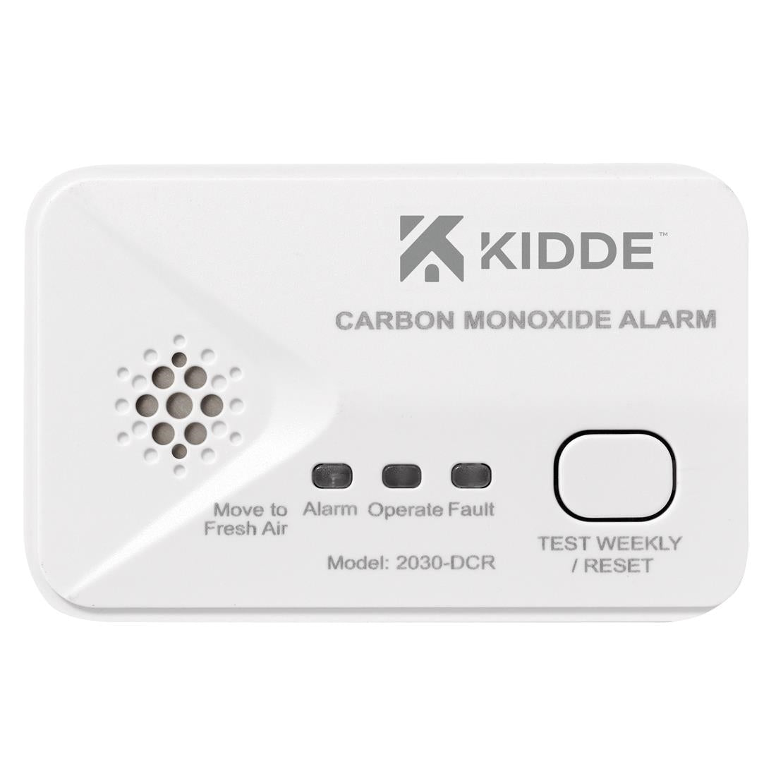 JF991 Co Alarm Alkaline Batteries with 10-Year Sensor Life