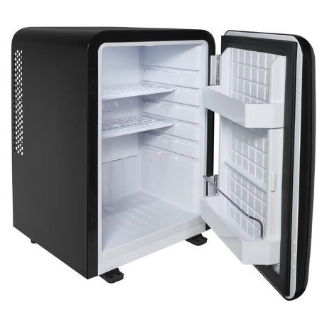 JK009 Corby Radley 40L Solid Door Minibar - Black (Direct)