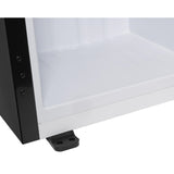 JK009 Corby Radley 40L Solid Door Minibar - Black (Direct)