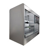 JK038 Parry Electric Heated Pie Cabinet with digital display - 4 shelf CPC1D