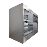 Parry 4 Shelf Electric Heated Pie Cabinet with Digital Display CPC1D