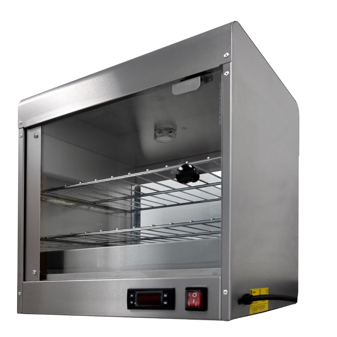 Parry Small Electric Heated Pie Cabinet with Digital Display SPCD