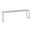Parry Stainless Steel Single Tier Heated Chefs Rack with L Bracket 1000x350mm