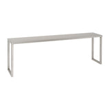 Parry Stainless Steel Single Tier Heated Chefs Rack with L Bracket 1500x300mm