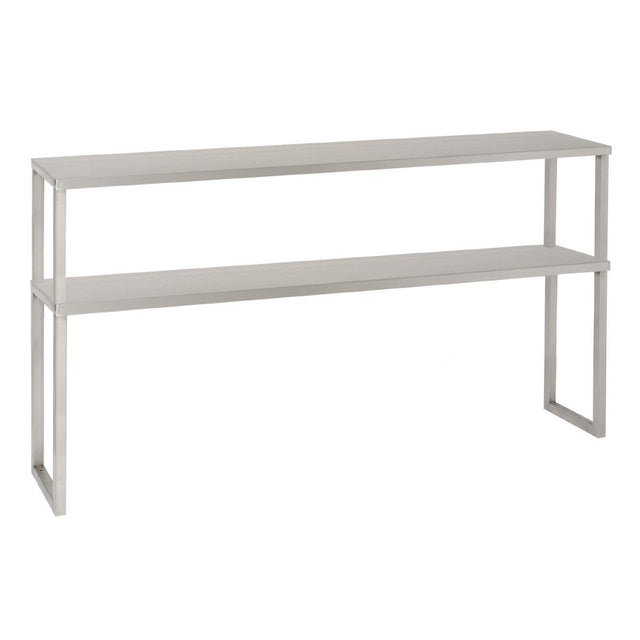 Parry Stainless Steel Two Tier Heated Chefs Rack 1800x350mm