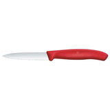 Victorinox Swiss Classic Paring Knife Wavy Pointed Tip Red 8cm
