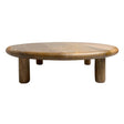 Olympia Mango Wood Round Display Stand with Legs 300x80mm
