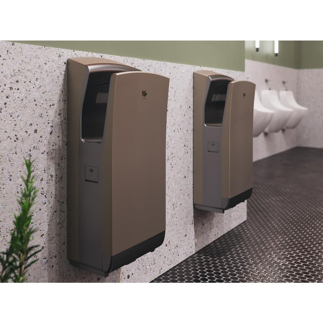 Dryflow SteelForce Hands-In Hand Dryer with HEPA filter SFSS02