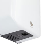 Dryflow Viska Quiet Hand Dryer White DFT01WT