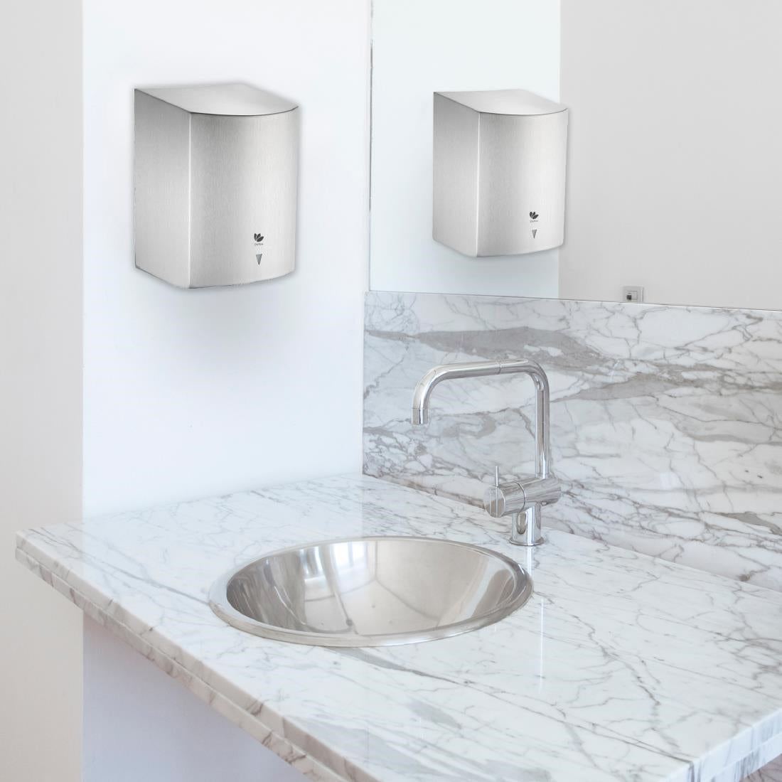 Dryflow Turboforce Hand Dryer Polished Chrome TF02