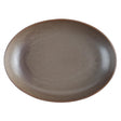 Olympia Ember Oval Bowls Mahogany 265x200mm (4 Pack)