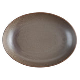 Olympia Ember Oval Bowls Mahogany 265x200mm (4 Pack)