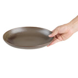 Olympia Ember Oval Bowls Mahogany 265x200mm (4 Pack)