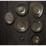 Olympia Ember Oval Bowls Mahogany 265x200mm (4 Pack)