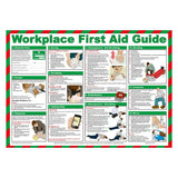 Mileta Workplace First Aid Guide Poster 590x420mm