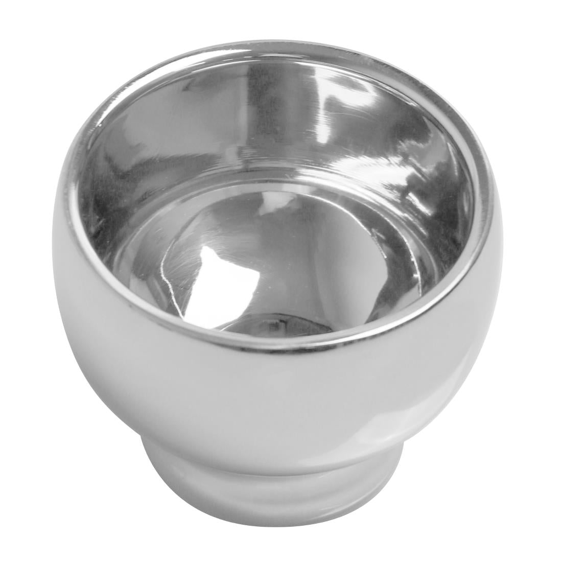 Olympia Double Walled Sundae Dish Stainless Steel - 85x75mm 200ml
