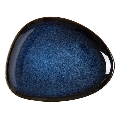 Olympia Luna Triangular Plates Midnight Blue 275x210mm (6 Pack)