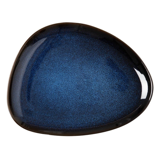 Olympia Luna Triangular Plates Midnight Blue 275x210mm (6 Pack)
