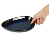 Olympia Luna Triangular Bowls Midnight Blue 228x175mm (6 Pack)