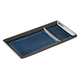 Olympia Luna Rectangular Dipping Plates Midnight Blue 204x105mm (6 Pack)